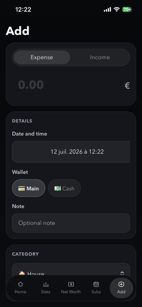 Pocket Ledger screenshot 2